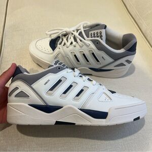 Adidas Midcity Cloudfoam Retro Men's 3 Stripe Low Casual Athletic Shoe Sneakers